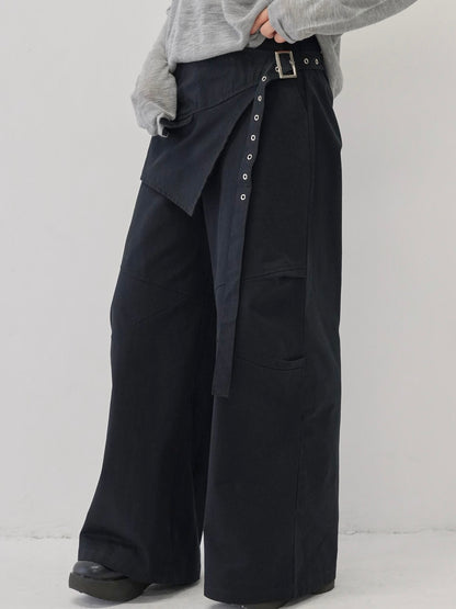 wrap cross pants
