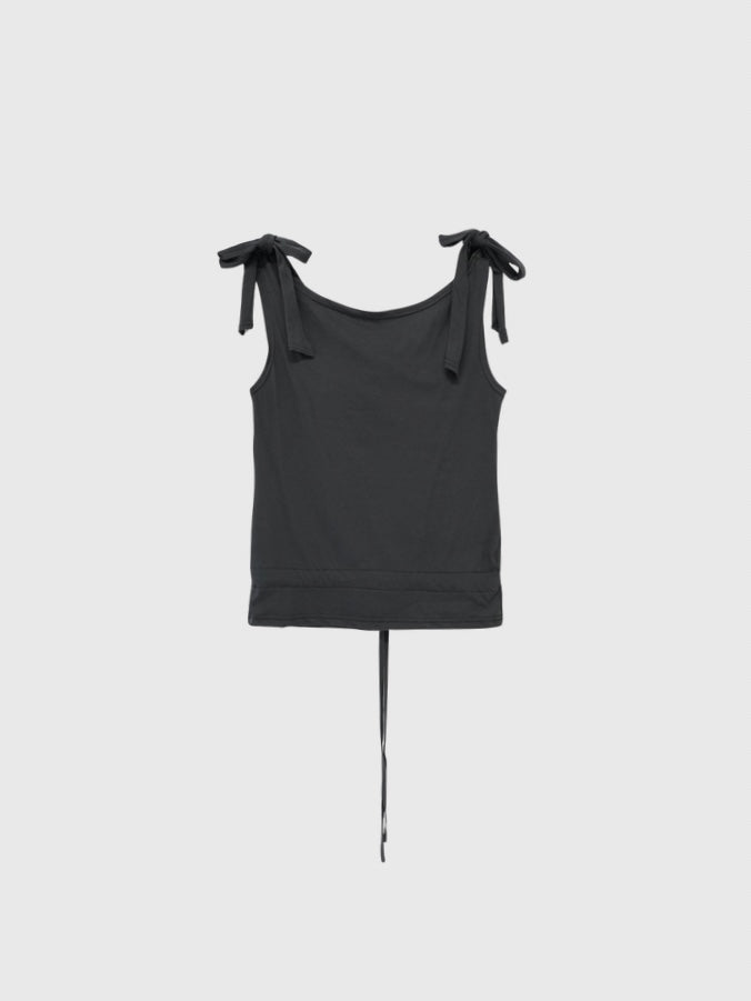 ribbon strap gather tops