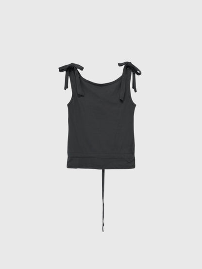ribbon strap gather tops