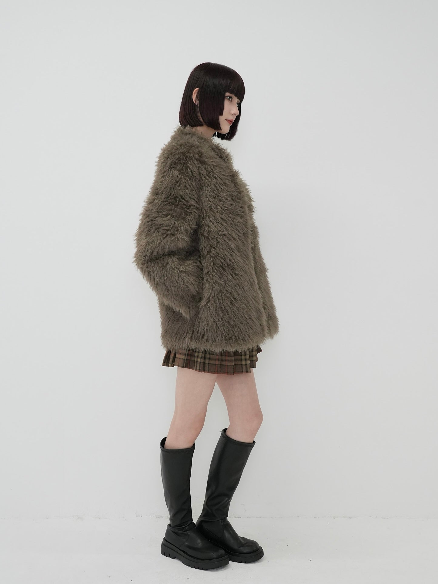 faux fur coat