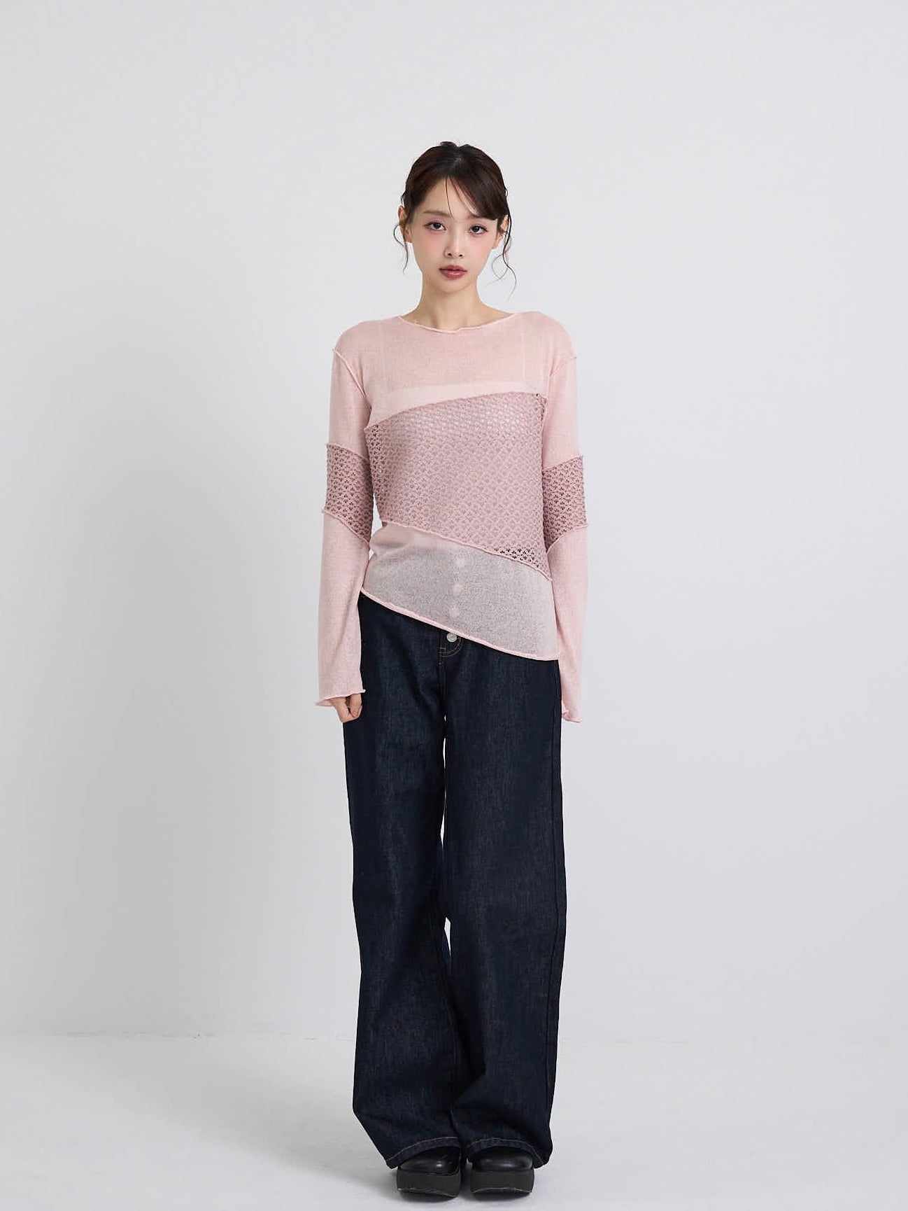 airy open summer knit tops
