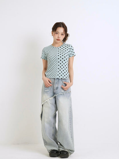 panel half dot tops