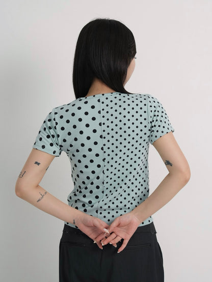 panel half dot tops