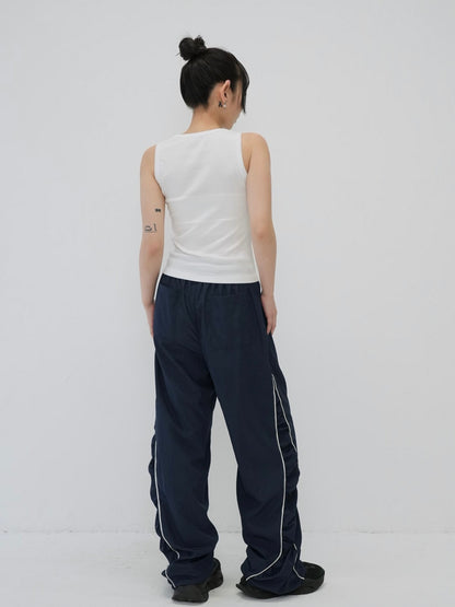 color rib tank top