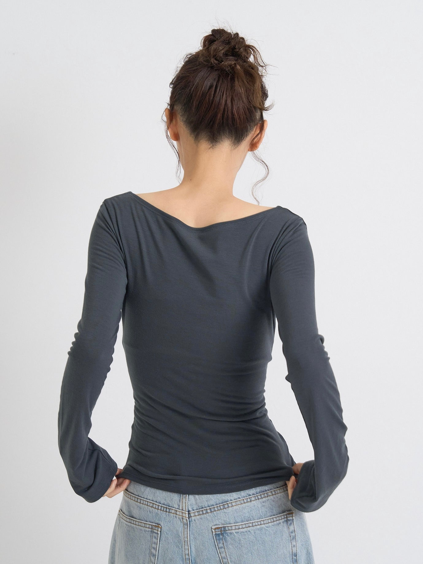 double row button tops