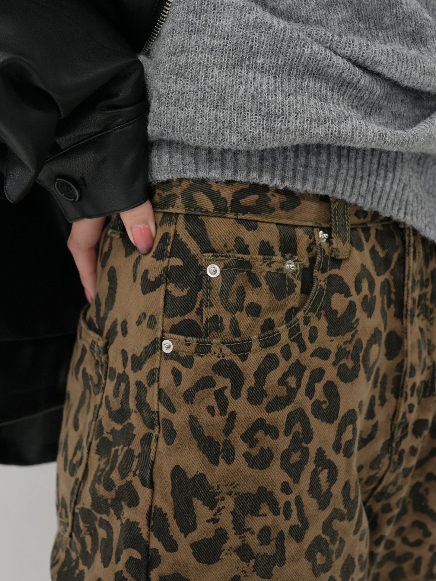 leopard pants