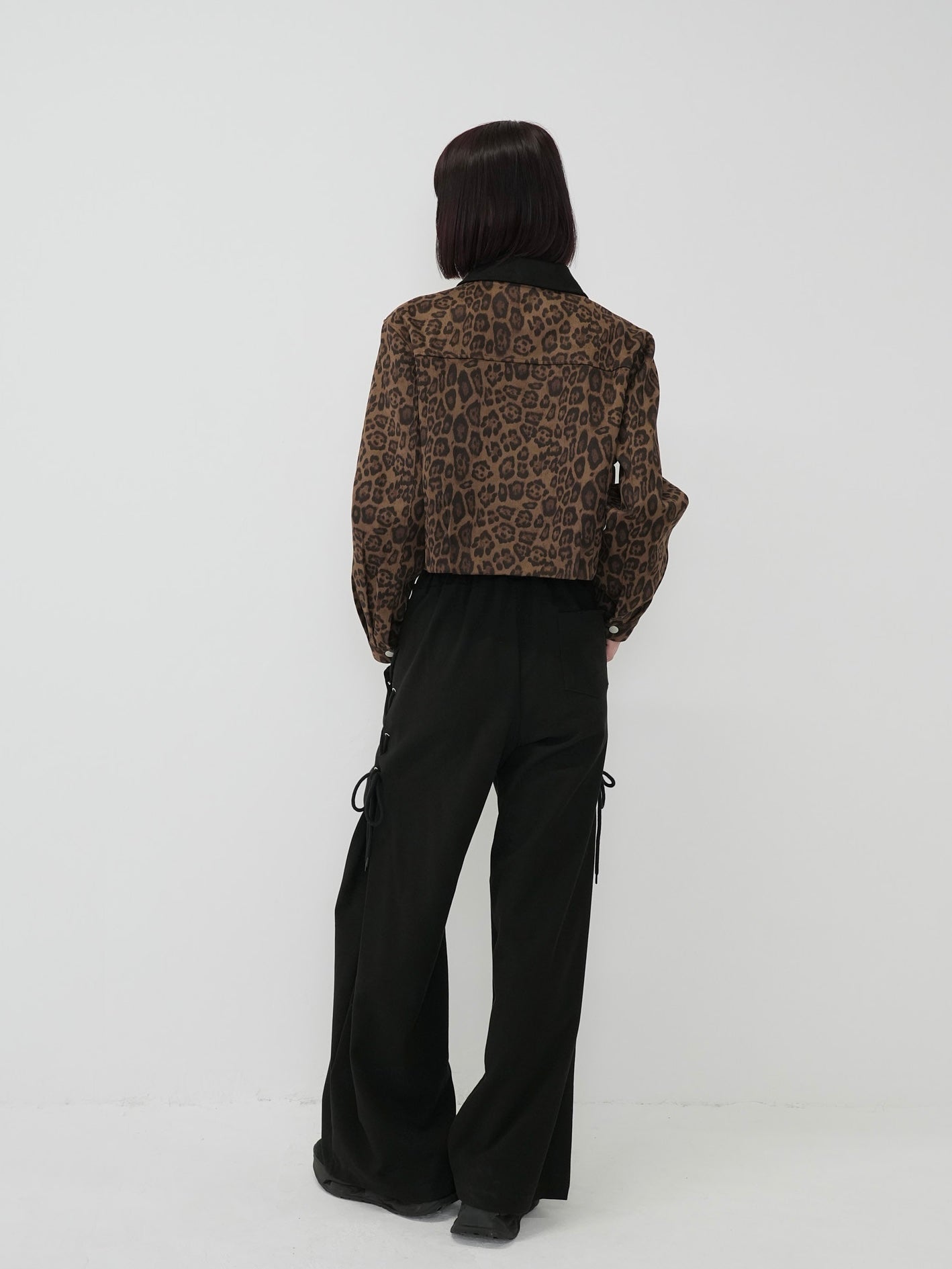 side eyelet pants