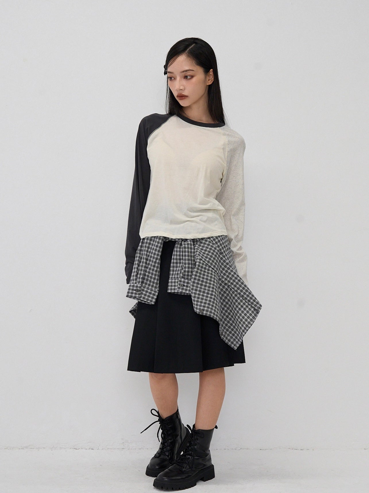 side flare raglan tops