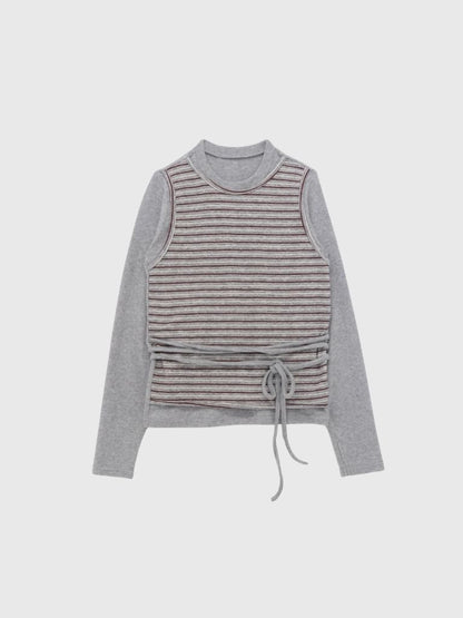 layered border wrap ribbon tops