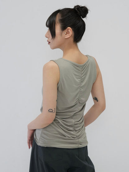 ruched drape tops