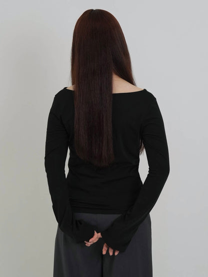 double row button tops