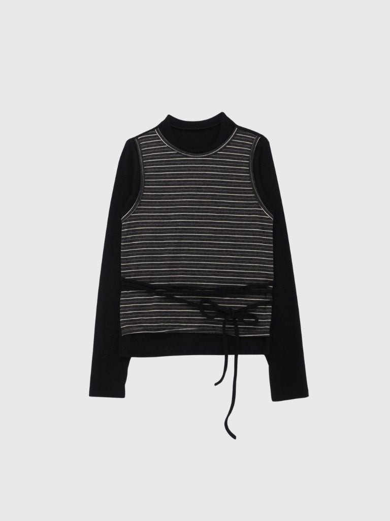 layered border wrap ribbon tops