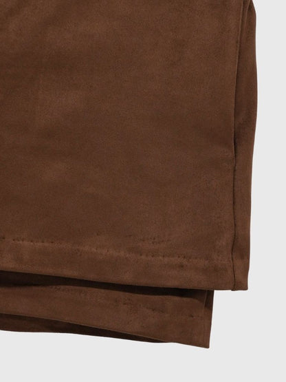 suede mini skirt pants