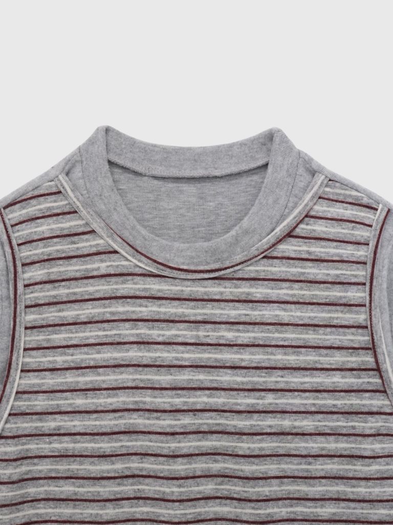 layered border wrap ribbon tops