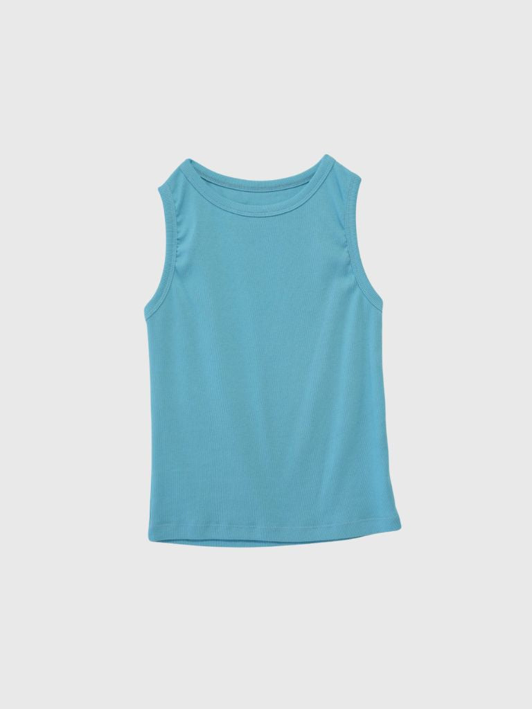 color rib tank top