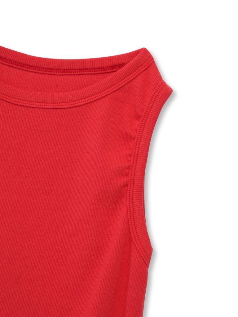 color rib tank top