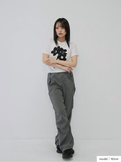 drawstring cargo pants