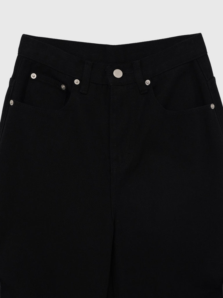 cotton side eyelet pants