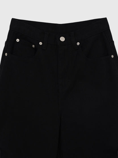 cotton side eyelet pants