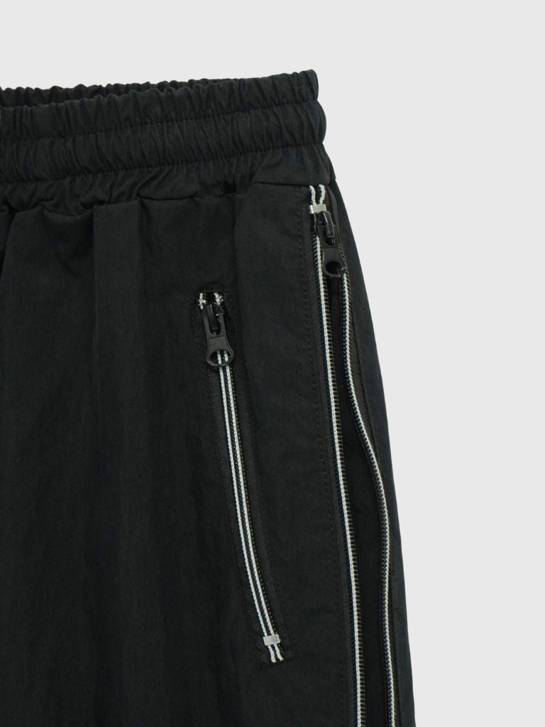 side zip eyelet pants