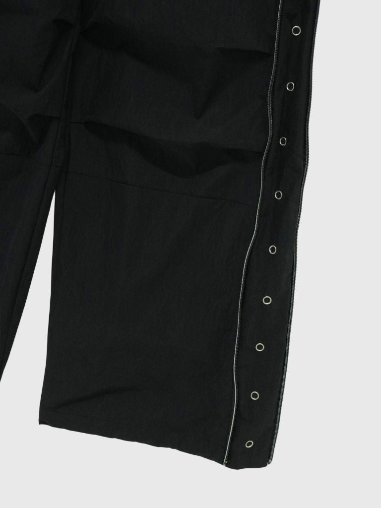 side zip eyelet pants