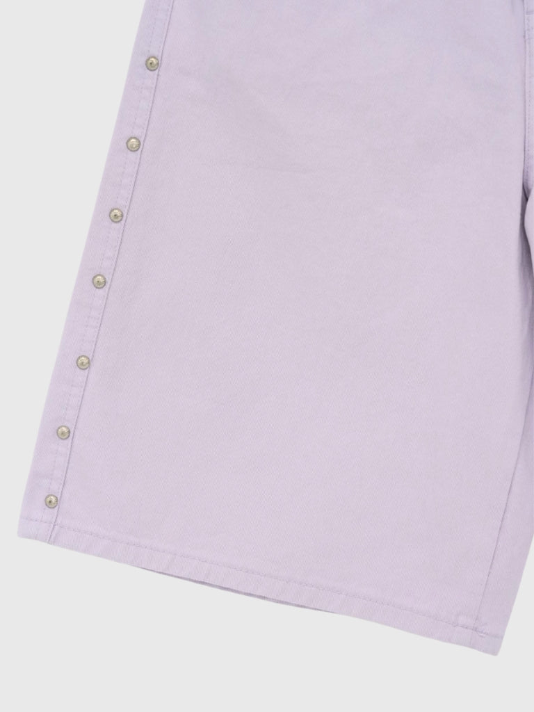 side stud bermuda pants