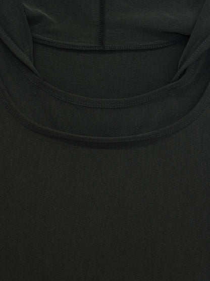hooded tee tops