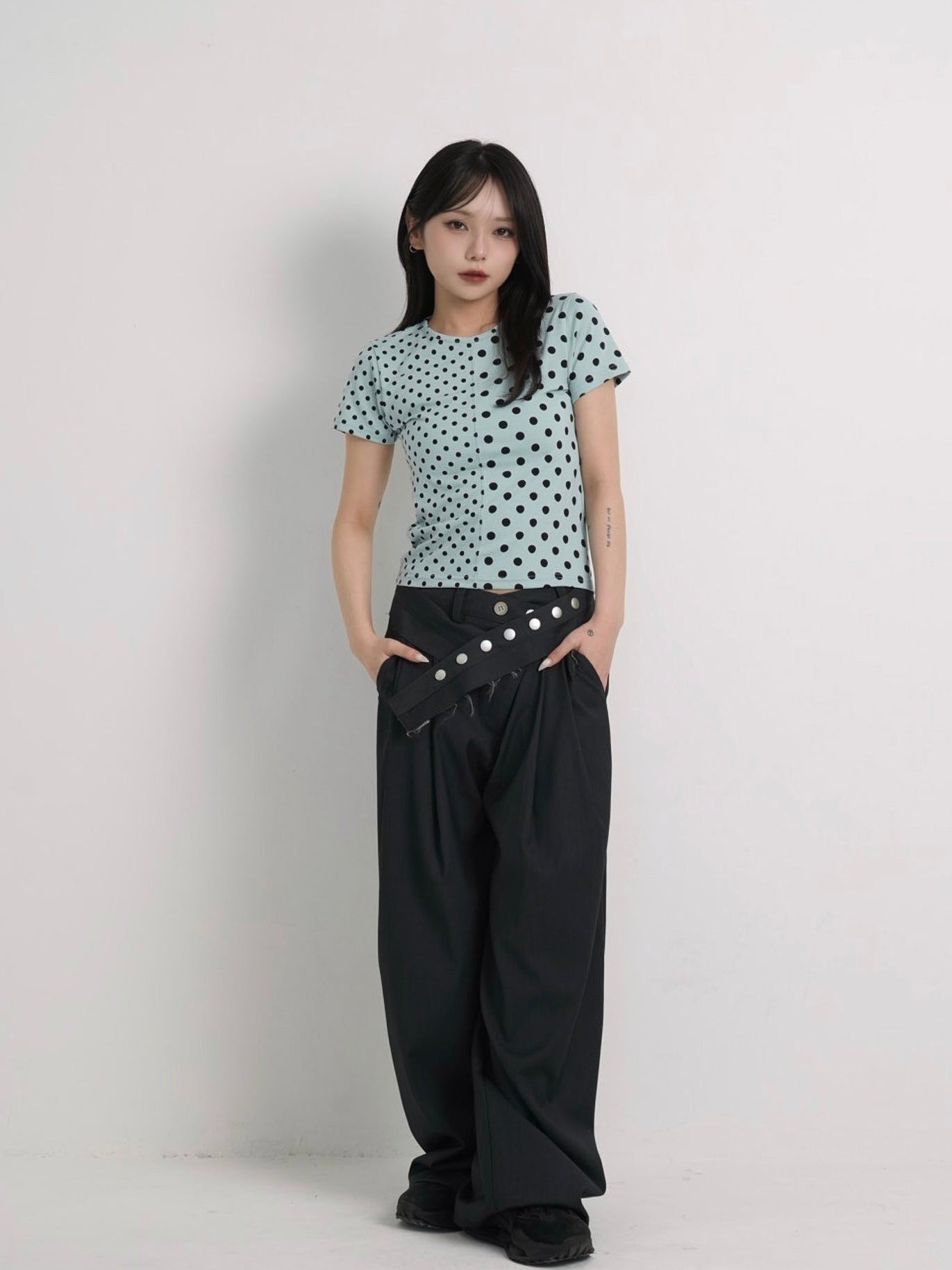 panel half dot tops