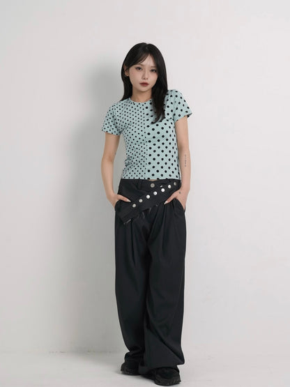 panel half dot tops