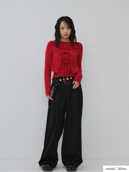 ribbon layered tube tops