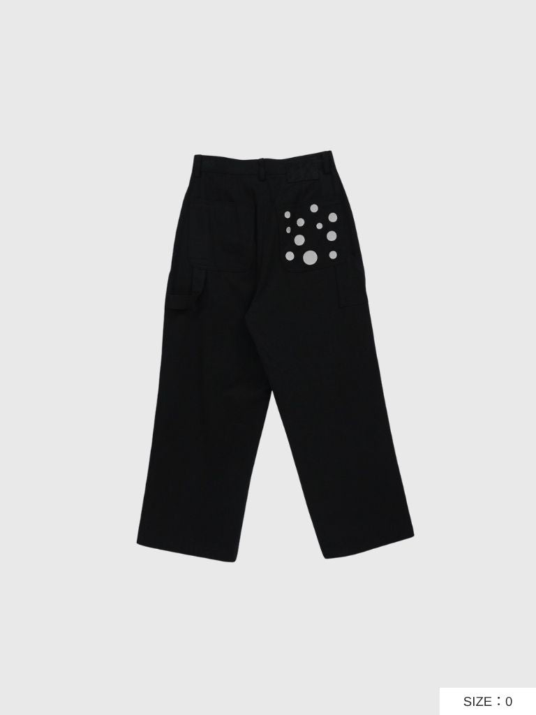 dot pocket pants