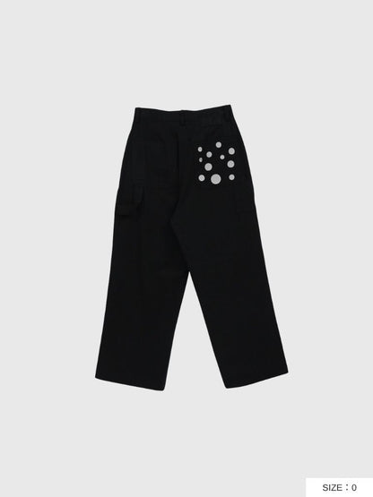 dot pocket pants