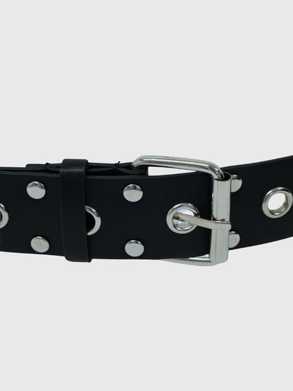 thick eyelet belt