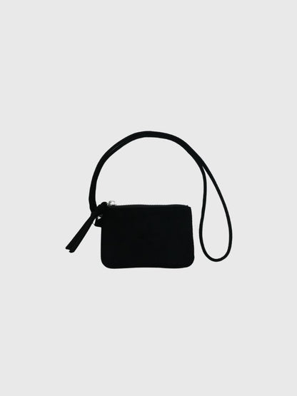 suede mini bag