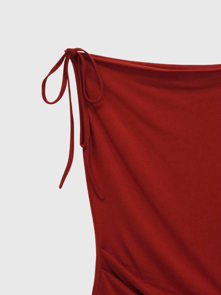 eyelet one shoulder tops