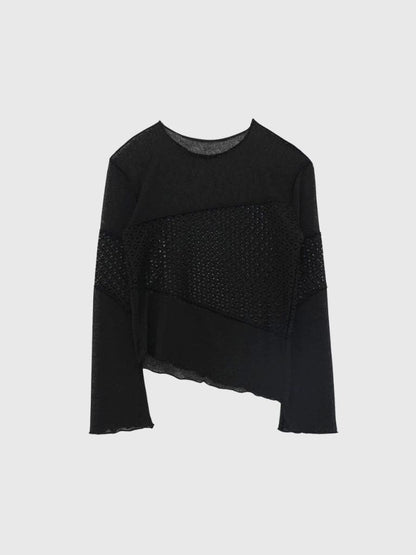 airy open summer knit tops