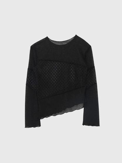 airy open summer knit tops