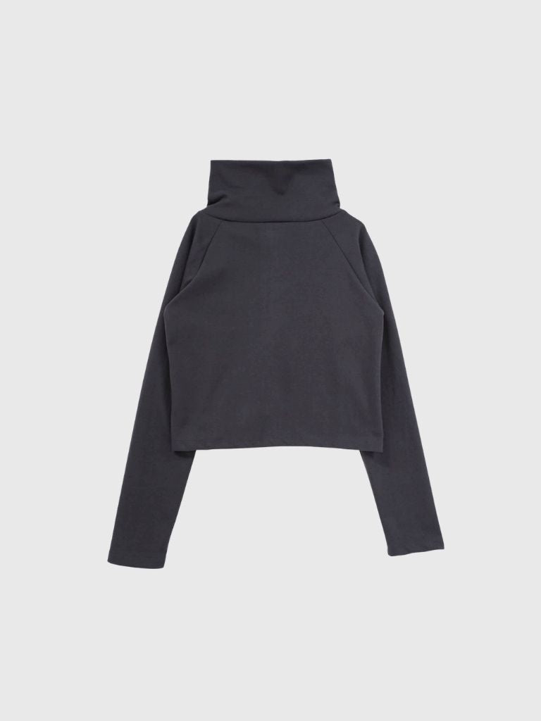 minimal double button cardigan
