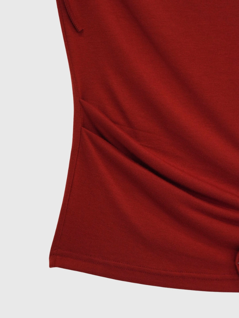 eyelet one shoulder tops