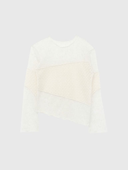 airy open summer knit tops