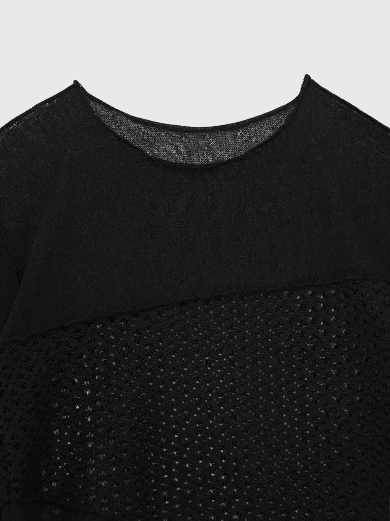 airy open summer knit tops