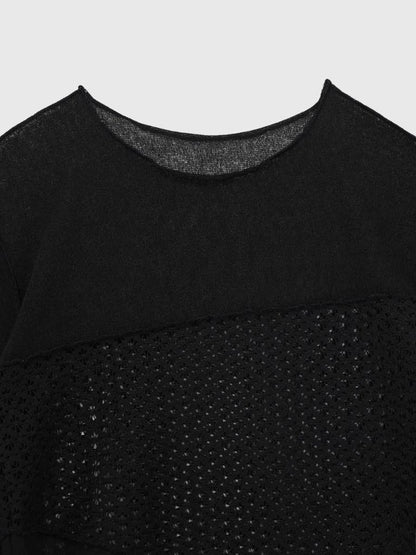 airy open summer knit tops