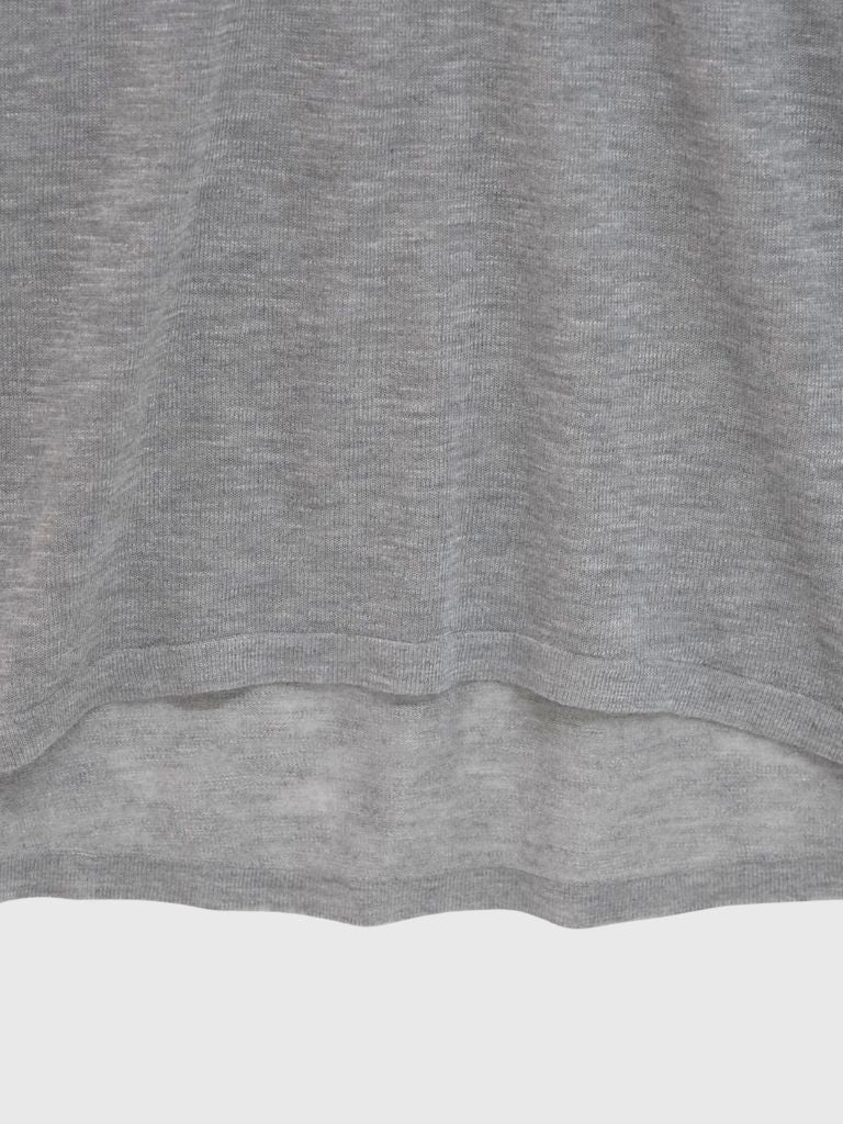 sheer cross knit