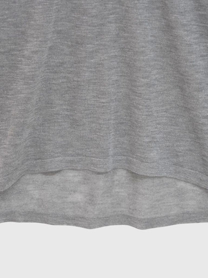sheer cross knit