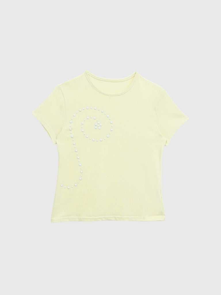 dot swirl tops