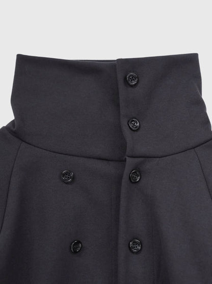 minimal double button cardigan
