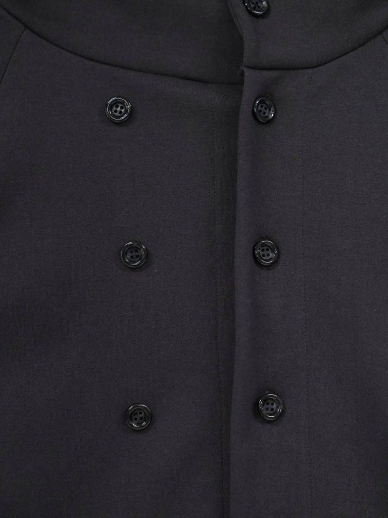 minimal double button cardigan