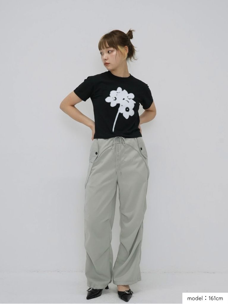 drawstring cargo pants