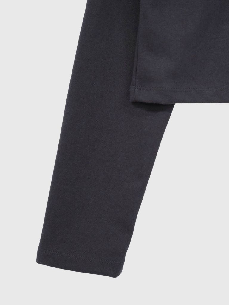 minimal double button cardigan