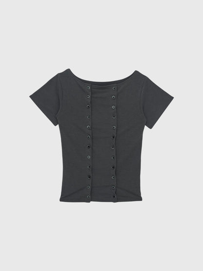double button tops